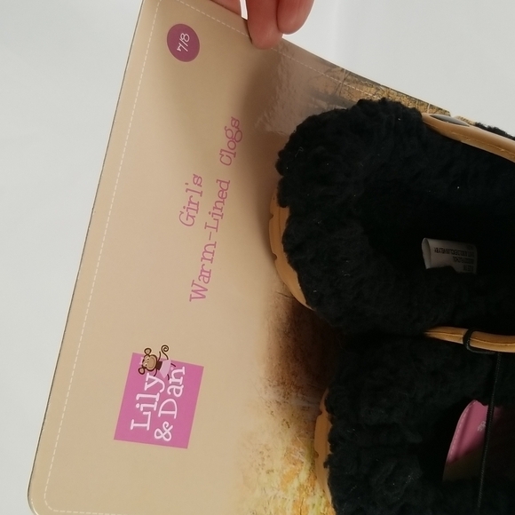 LILY & Dan Leopard Print Warm Lined Rubber Clogs with Removable Liner - NWT - Picture 5 of 9